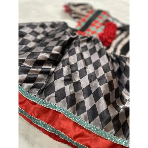 Spirit‎ Halloween Carnival Cuties Toddler Costume 5T-6T Black/Red Queen Clown - Picture 5 of 10